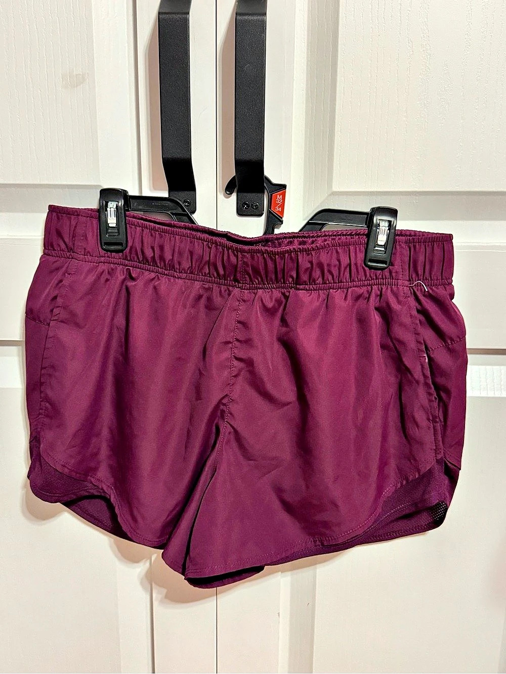 Athletic Works Core Running Shorts Purple Size Large